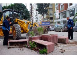 Zabıtadan ‘kaldırım İşgaline’ Müdahale