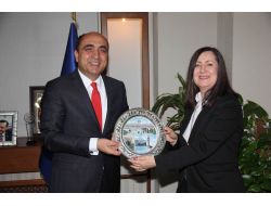 Avrupalı Eğitimciler Başkan Nevzat Palta’yı Ziyaret Etti