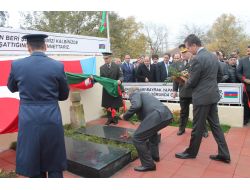 Azerbaycan’ın Guba Şehrinde Türk Şehitliği Açıldı