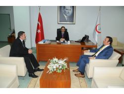 Osman Genç, Kamu Hastaneleri Genel Sekreteri Aydın'ı Ziyaret Etti