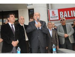 Mhp'liler Soruşturma Açılan Balıkesir Belediye Başkanı Ok'a Destek Eylemi Yaptı