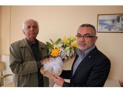 Ak Partili Sayın'dan Öğretmenlere Vefa Ziyareti