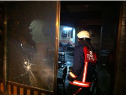 Kıraathaneye Atılan Molotof Bombası Mahalleliyi Korkuttu