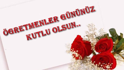 '24 Kasım Öğretmenler Günü'