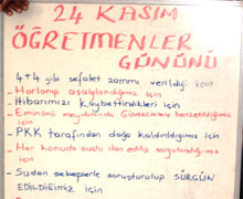 24 Kasım'da buruk kutlama