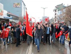 Muşlular Teröre Lanet Etti!!