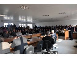 Kızıltepe Esnafı, Tarım Ticaret Merkezi İçin Bir Araya Geldi