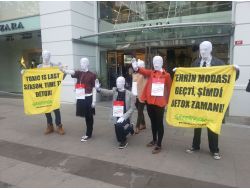 Greenpeace’ten 'Zehirli Kimyasal' Eylemi