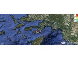 Marmaris’te Yarım Saatte, 7 Deprem Meydana Geldi