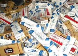 Tatvan’da 21 bin 980 paket kaçak sigara