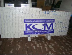 Sakarya'da Kaçak Sigara Operasyonu