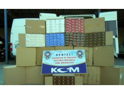 Denizli’de 600 Bin Gümrük Kaçağı Makaron