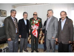 Başkan Tuna'dan Engelli Öğretmene Ziyaret