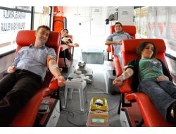 Bursagaz Çalışanları Kan Verdi