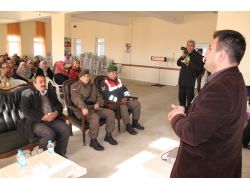 Köylü Kadınlara Kadına Yönelik Şiddet Anlatıldı