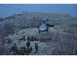 Bingöl'deki Operasyonun Görüntüleri Basına Dağıtıldı