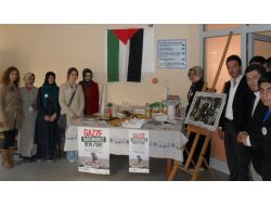 Çomü Öğrencileri Gazze İçin Kermes Düzenlendi