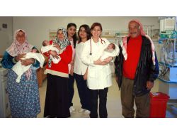 Suriyeli Üçüzler Sağlıklarına Kavuştu