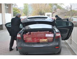 Kırıkkale'de 10 Bin Paket Kaçak Sigara Yakalandı