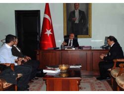 Türk Aşçıları Federasyonu Vali Özçimen’i Ziyaret Etti