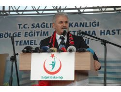 Bakan Yıldırım, Hastane Temelini Sultan Süleyman'ın Sözleriyle Attı