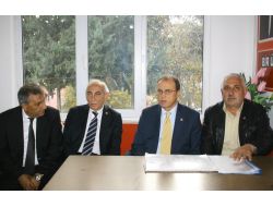 Chp Genel Başkan Yardımcısı Güneş, Gülnar İlçe Teşkilatını Denetledi