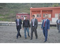 Alaplı Kaymakamı Malğaç Ve Başkan Çimenoğlu, Sahayı İnceledi