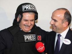 Bakan Yıldırım Savaş Muhabiri Oldu!
