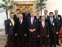 Bakan Çağlayan, Gesiad Gençlik Platformu Yönetim Kurulu'nu Kabul Etti