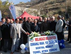 Melikgazi'de 100 Dairelik Kentsel Dönüşümün Temeli Atıldı