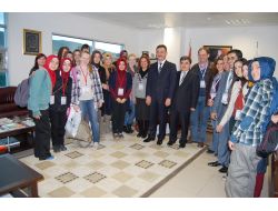 Gemlik İmam Hatip Lisesi'ne Almanya'dan Misafir Geldi