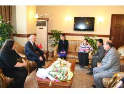 Engelli Öğrencilerden, Vali Yenigün’e Ziyaret