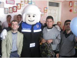Polis Şahin, Engelli Çocukların Da Maskotu Oldu