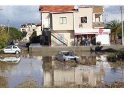 Sel Ege Denizi'ni Kahverengiye Boyadı