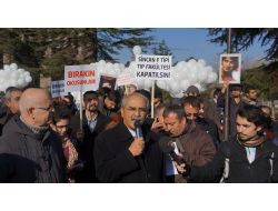 Terör Örgütü Kck Soruşturmasında Gözaltına Alınan Öğrenciler İçin Eylem Yaptılar