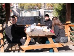 Polatlı’da Aralık Ayında Yazdan Kalma Günler Yaşanıyor