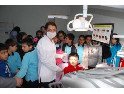 Gülen Koleji Öğrencileri Diş Sağlığını 'Merkezinde' Öğrendi