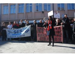 Chp Uşak'ta Kamu Hastaneler Birliği'ni Protesto Etti