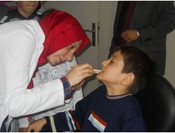 Okuma Salonu Öğrencilerine Diş Taraması Yapıldı