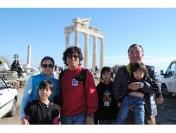 Side'de Antik Kenti Bu Yıl 8 Bin 240 Güney Koreli Turist Ziyaret Etti