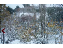 Kazdağları’na Mevsimin İlk Karı Düştü