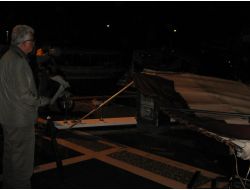 Marmaris Yat Limanında Hortum Paniği