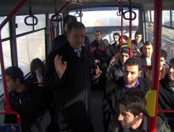 Yozgat Belediyesi Zabıta Ekipleri Toplu Taşıma Araçlarını Denetledi