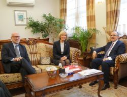 Atalay, Norveç Savunma Bakanı Erichsen'i Kabul Etti!