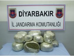 Diyarbakır’da 67 Kilogram Esrar Ele Geçirildi
