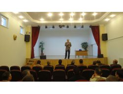 Ünlü Yazar Halit Ertuğrul, Mahkumlara Konferans Verdi