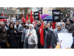 Tez-koop-iş Sendikası Önünde 'Yetki' Protestosu