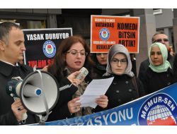 Eğitim-bir-sen'li Kadınlar Kamuda Başörtüsüne Özgürlük İstedi