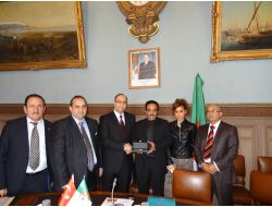 Tuskon Heyeti, Cezayir Sanayi Ve Ticaret Odası'nı Ziyaret Etti
