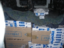 Muş'ta 24 bin 600 paket kaçak sigara ele geçirildi